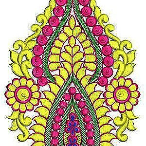 Halter Shirt Embroidery Design