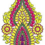 Halter Shirt Embroidery Design