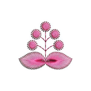 Leaves Applique Embroidery 4603