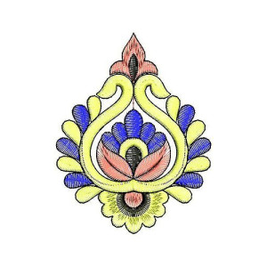 Party Perfect Pattern Embroidery Design