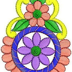 Greek Linen Pillow Embroidery Design