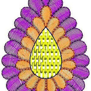 Small Leaf Clover Embroidery Applique Design
