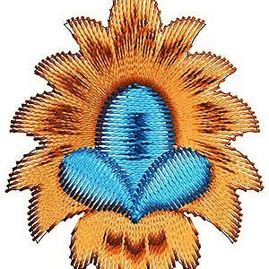 Chinese Clothing Embroidery Applique Designs 4670 