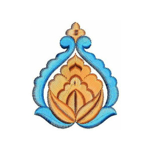 Boho Hippie Embroidery Applique Design