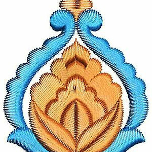 Boho Hippie Embroidery Applique Design