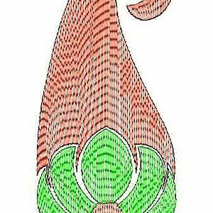 4677 Rhinestone Embroidery Applique Design