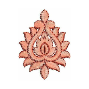 Cutwork Embroidery Applique Design