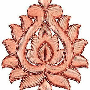 Cutwork Embroidery Applique Design