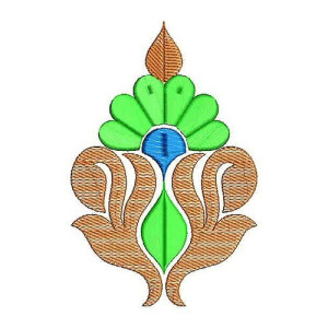 4687 Trellis Pattern Embroidery Applique Design