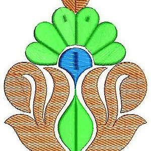 4687 Trellis Pattern Embroidery Applique Design