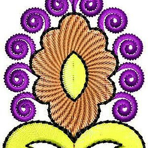 4691 Baby Dress Applique Embroidery Design