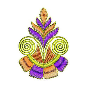 Girl Frame T-shirts Embroidery Applique Design