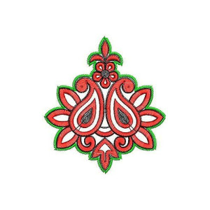 Subtle Women's Dress Fom Embroidery Applique Design