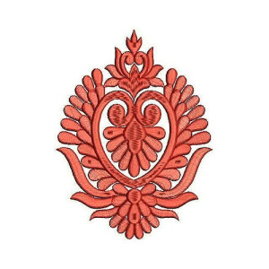 Blouson Romper Embroidery Applique Design