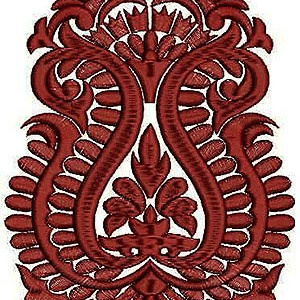 Skater Dress Embroidery Applique Design