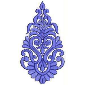 Skinny Jeans Embroidery Applique Design