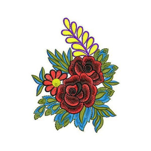 Silken Stitches Applique Embroidery Design