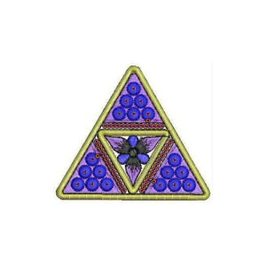 Embroidery Hand Applique Design