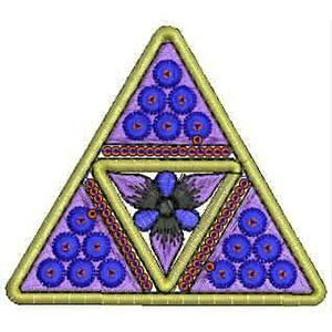 Embroidery Hand Applique Design