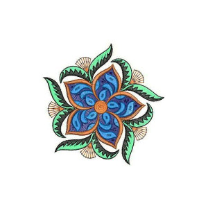 Victorian Arts and Crafts Applique Design