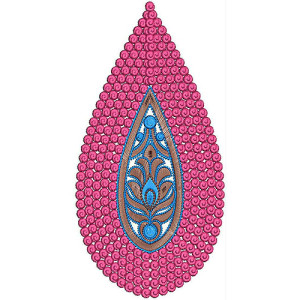 Pillow Cover Applique Embroidery Design