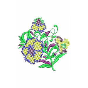 Baby Girl Applique Quilt Design