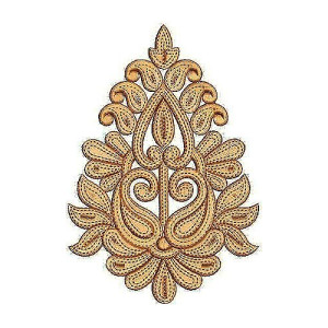 Boutique Garment Flora Embroidery Design
