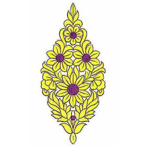 Specialty Fashion Applique Embroidery Design