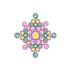 Joystick Hand Stitched Apparel Applique Design