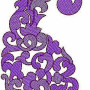 Corner Applique Embroidery Design