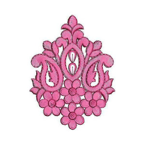 Sansas Dress Applique Embroidery Design
