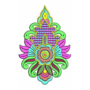 Designer Applique Embroidery Design