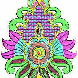Designer Applique Embroidery Design