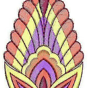 Bride Dress Wedding Dress Patch Embroidery Design