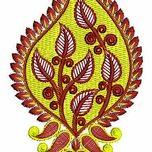 Applique Embroidery Design For Girls Dress