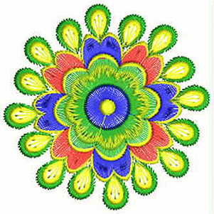 Embroidery Machine Applique Design