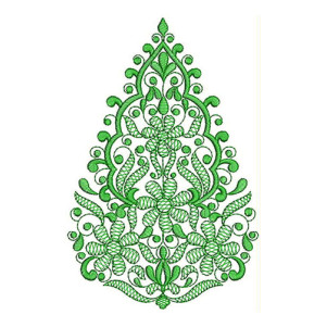 Wedding Fabric Applique Design