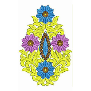 Cute Embroidery Applique Design