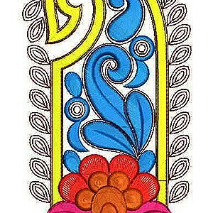 Tamil Clothing Style Embroidery Design