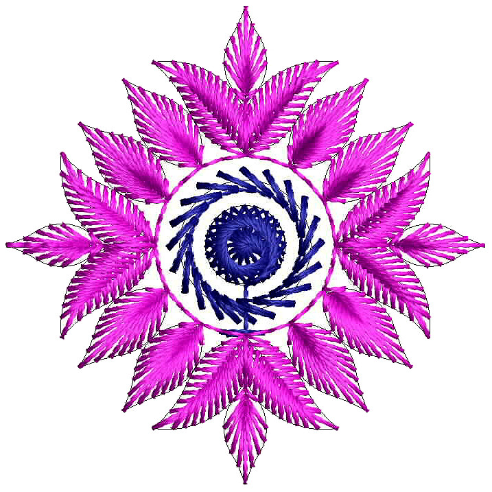 Beautiful Applique 6773