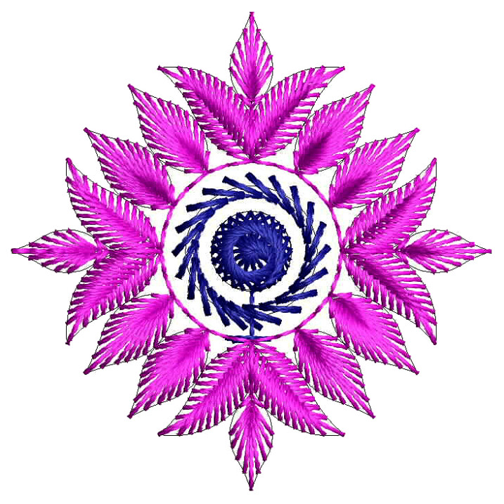 Beautiful Applique 6773