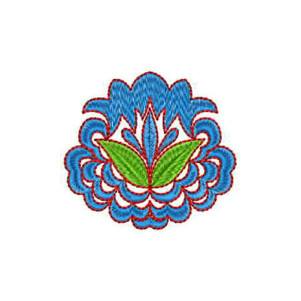 2.79 x 3.07 Inch Applique Embroidery Design