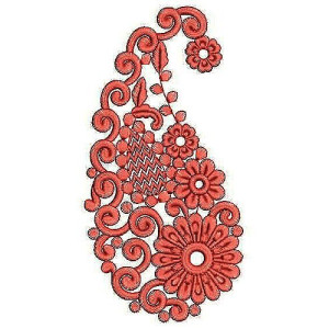 Beachwear Clothing Embroidery Design