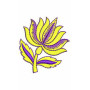 2.75 x 2.48 Inch Applique Embroidery Design