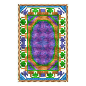 Table Clothes Applique Embroidery Design