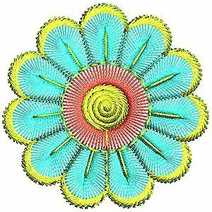 Kids Cardigan Pocket Embroidery Applique Design