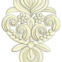 9.40 x 5.43 Inch Applique Embroidery Design