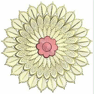 4.56 x 4.56 Inch Applique Embroidery Design