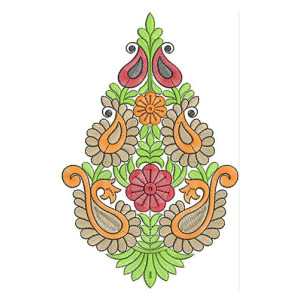 10.78 x 6.88 Inch Applique Embroidery Design