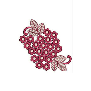 Fabric Applique Embroidery Design